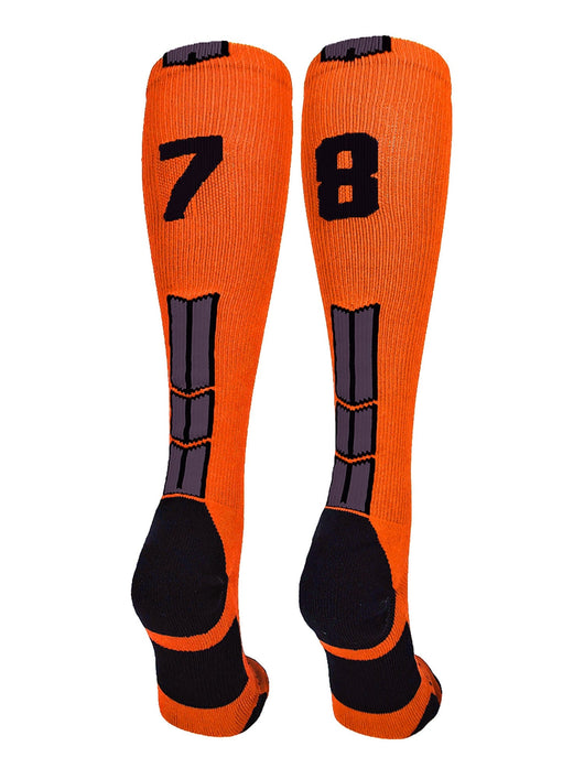 Player Id Jersey Number Socks Over the Calf Length Orange Black