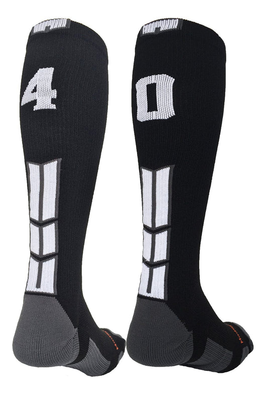 Player Id Jersey Number Socks Over the Calf Length Black White