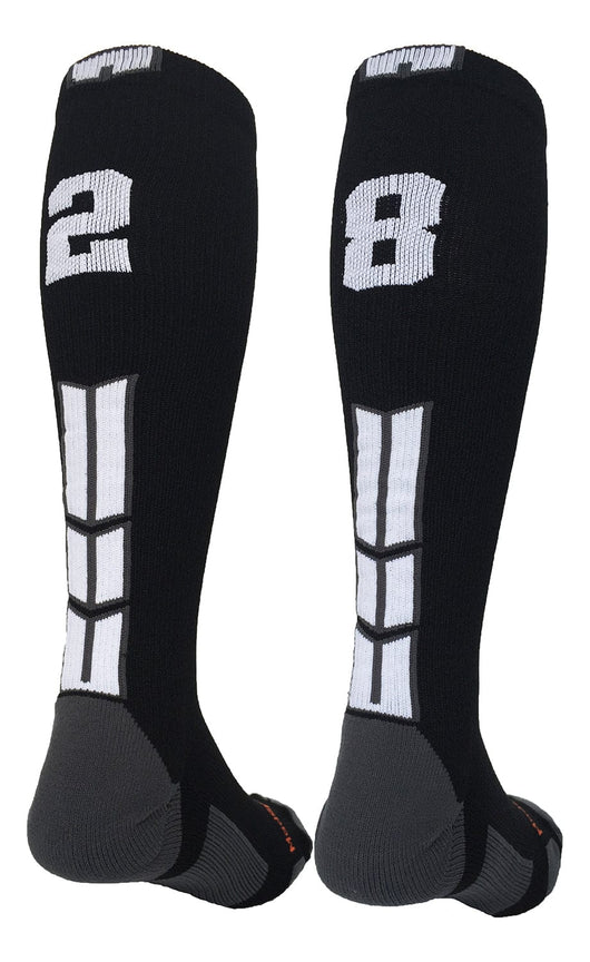 Player Id Jersey Number Socks Over the Calf Length Black White