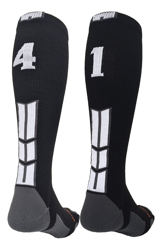 Player Id Jersey Number Socks Over the Calf Length Black White