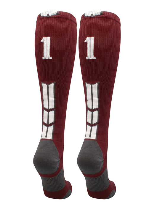 Player Id Jersey Number Socks Over the Calf Length Maroon White